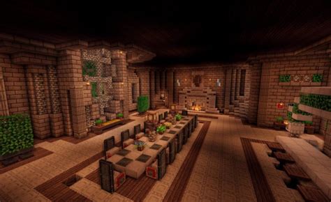 minecraft medieval dining room - sarahmarkoart