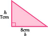 Area Of A Right Angled Triangle - Steps, Examples & Worksheet