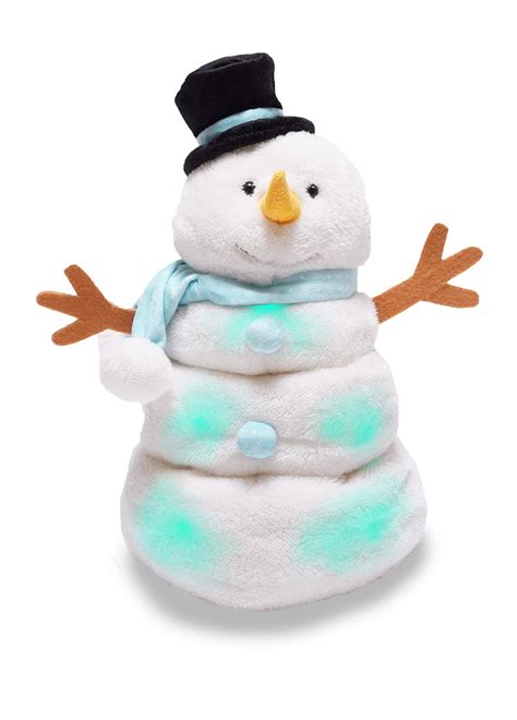 Cuddle Barn | Melty the Snowman 14" Animated Christmas Stuffed Animal ...