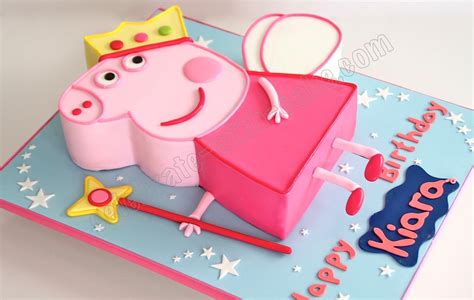 Celebrate with Cake!: Princess Peppa Pig Cake Peppa Pig Cookie, Peppa ...