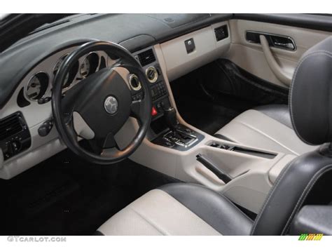 Oyster/Charcoal Interior 2000 Mercedes-Benz SLK 230 Kompressor Roadster ...