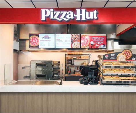 A Pizza Hut Retail Counter