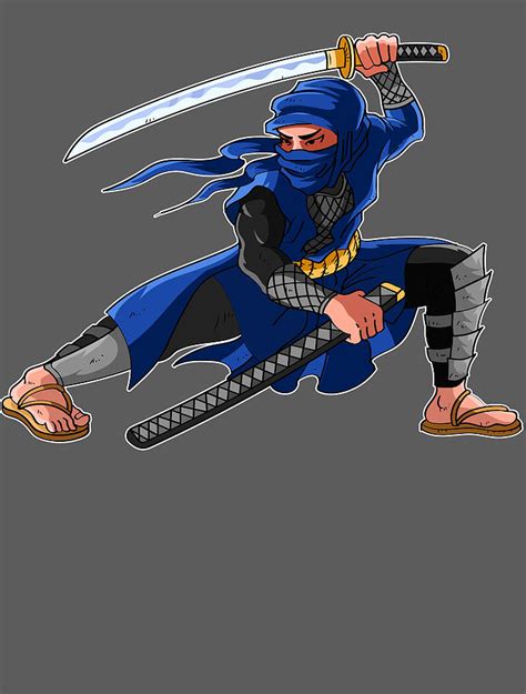 Ninja For Men Women Kids - Anime Fans Ninjutsu Birthday Digital Art by ...