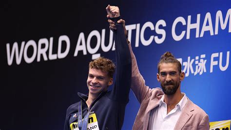 Michael Phelps watches final individual swimming record shattered by ...