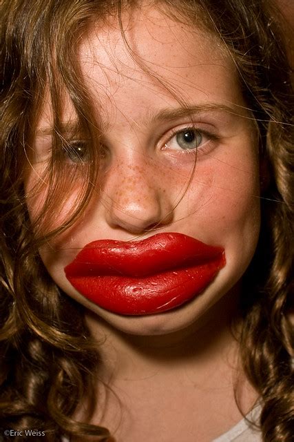 Big Red Lips | Clown Theatre in Union Square Park www.brickt… | Flickr