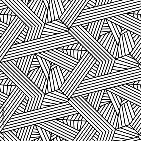 Abstract architectural geometric lines seamless pattern design Stock ...