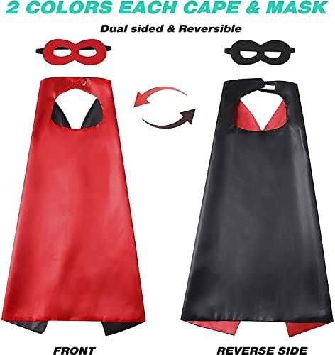 Red Supertato Costume Capes and Masks Children Fancy Dress Up Cosplay ...