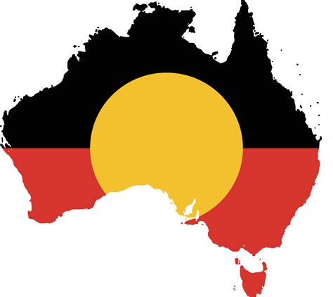 Australian Aboriginal Flag - ClipArt Best