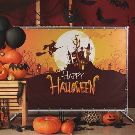 Scary and Funny Halloween Backdrops for a Photoshoot | Blog | Square Signs