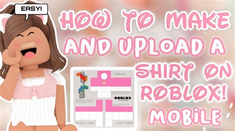 How to Make a Shirt on Roblox! | MOBILE | EASY | 2023 - YouTube