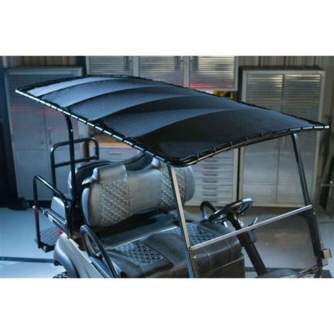 84" RedDot Topsail Bimini Style Canvas Golf Cart Roof / Tubular Sun Top ...