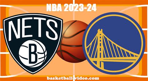 Brooklyn Nets vs Golden State Warriors Dec 16, 2023 NBA Full Game ...