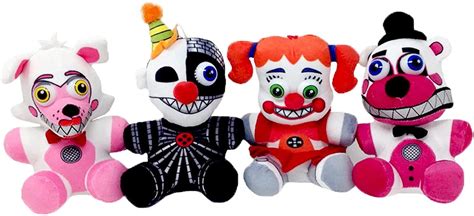 Buy Five Nights at Freddy's Sisters Plush Toy Set of 4 (Ennard, Funtime ...