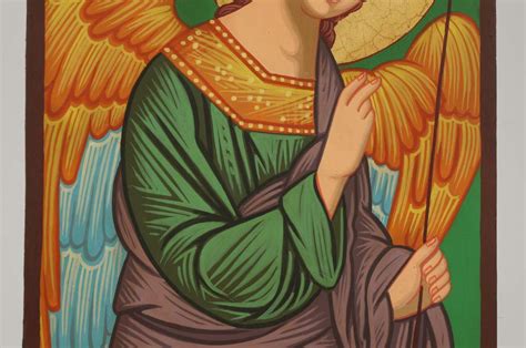 St Archangel Gabriel (small) Orthodox Icon - BlessedMart