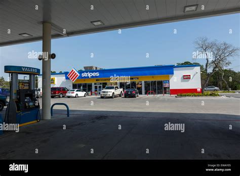 Valero gas station and Stripes convenience store Rockport Texas petrol ...