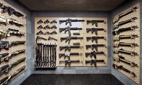 Top 100 Best Gun Room Designs – Armories You’ll Want To Acquire