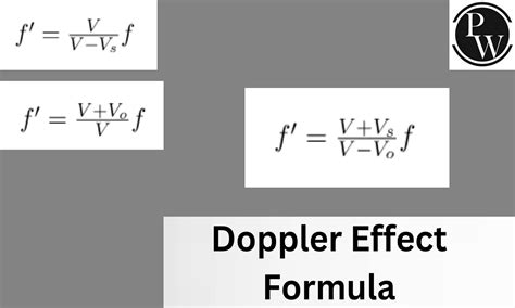 Doppler Effect Formula, Definition, Limitations, Applications