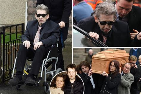 The Pogues' frontman Shane MacGowan arrives in a wheelchair as he bids ...