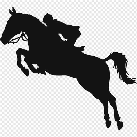 Horse show Equestrian Show jumping, Black Horse Logo, horse, monochrome ...