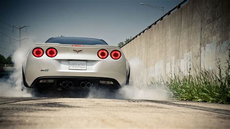 Corvette Burnout Wallpaper - WallpaperSafari