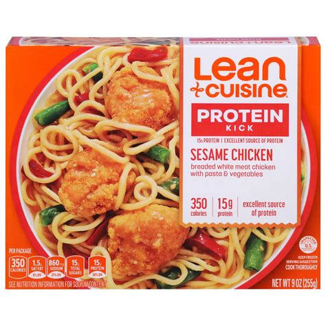 Lean Cuisine 15g Protein Sesame Chicken Frozen Meal - Shop Entrees ...