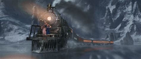 Polar Express Train Scene