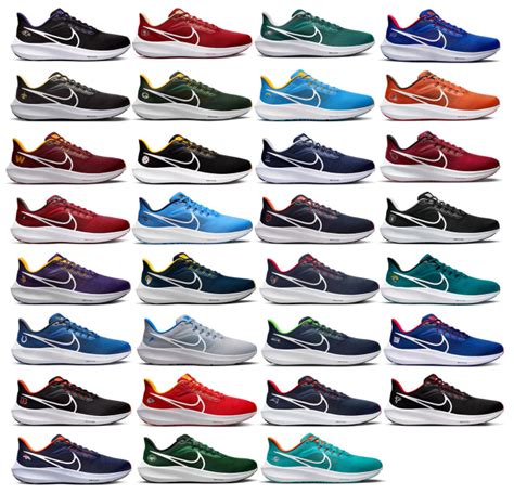 Nike Air Zoom Pegasus 39 Shoes Coming in NFL Colorways - Sports ...