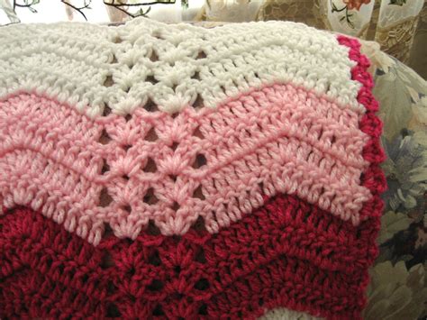 Basic Ripple Afghan Crochet Instructions - light-through-the-windowusa