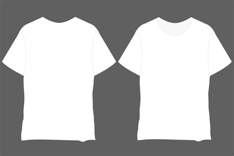 Mockup Of A White T-Shirt Blank Shirt Template Photo Stock, 58% OFF