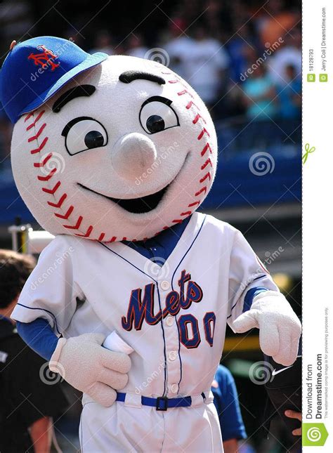 Mr. Met. New York Mets mascot Mr. Met #Sponsored , #AD, #ADVERTISEMENT ...