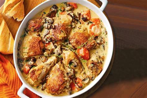 Chicken fricassee