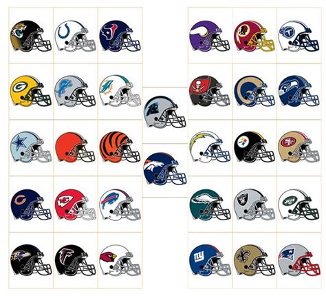 NFL Helmet Stickers