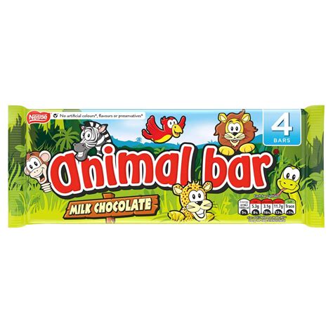 Nestle Animal Milk Chocolate Bar 4pk - Branded Household - The Brand ...