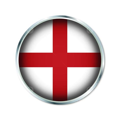 England Round Flag Design Vector, England, England Flag, England ...