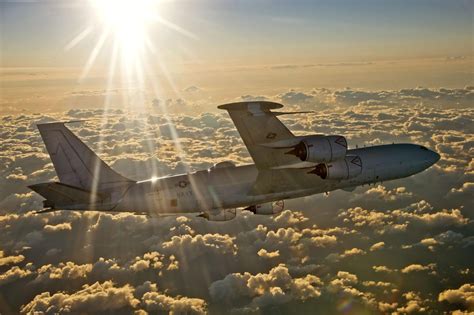 The US Navy is modifying an ex-RAF E-3D into an E-6B for training ...