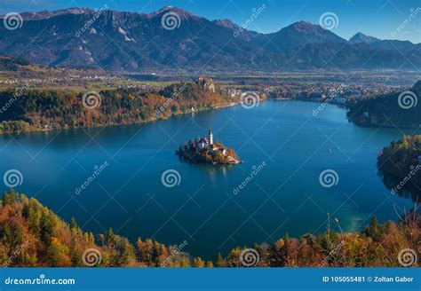 Bled, Slovenia - Sunrise at Lake Bled Taken from Osojnica Viewpoint ...