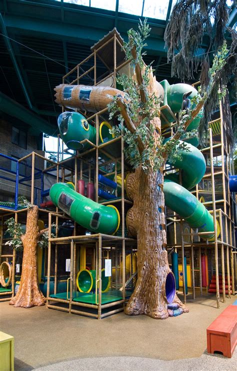 Large themed indoor playground structures we designed, manufactured and ...