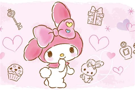 Melody Hello Kitty Wallpaper