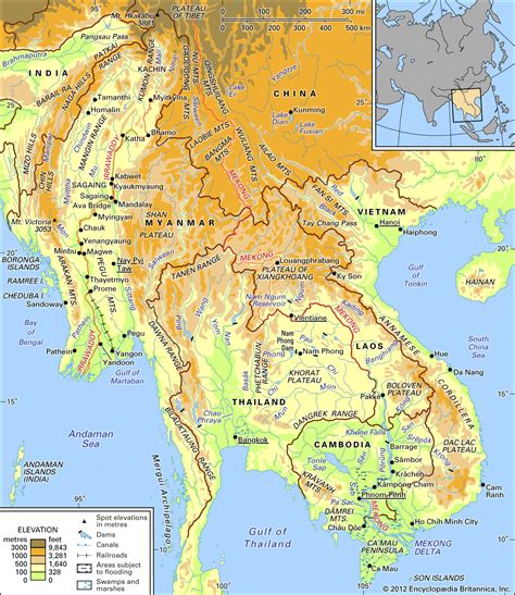 Nung River Vietnam Map | Cities And Towns Map