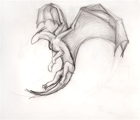 Simple Dragon Head Drawing at PaintingValley.com | Explore collection ...