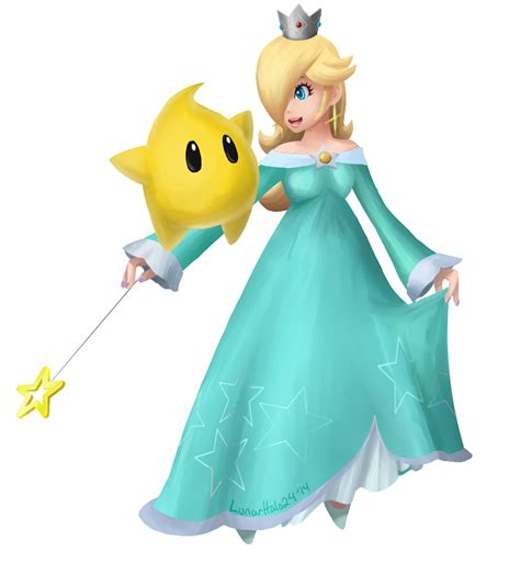 Rosalina and Luma by LunarHalo24 on DeviantArt