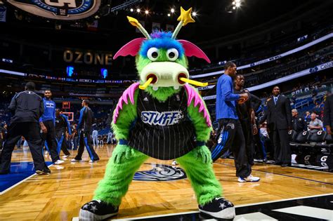 Who is Stuff the Magic Dragon? ORL Magic — NBAMascots.com