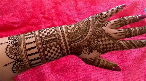 Indian Full Bridal Mehndi Design