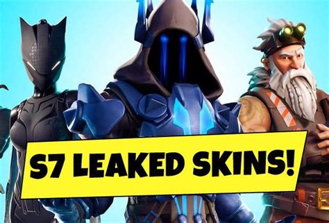 Fortnite Season 7 LEAKED Skins: First Battle Pass Skins revealed ahead ...