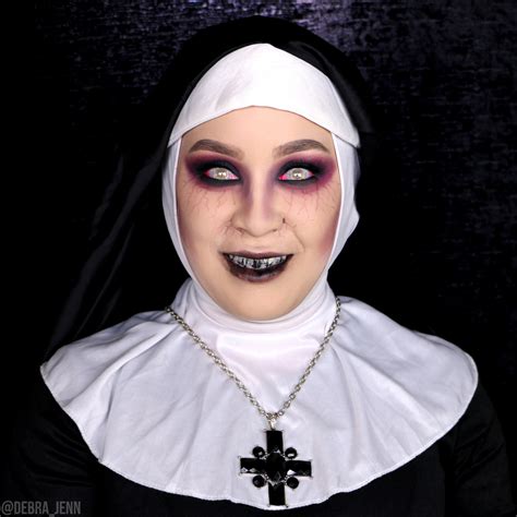 The Nun Makeup Tutorial: A Scary Sister Halloween Costume [VIDEO]