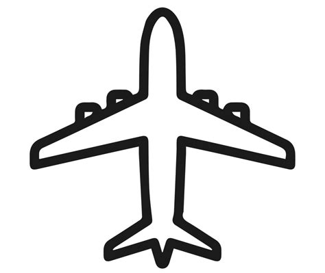 plane icon icon png on Transparent Background 14455865 PNG