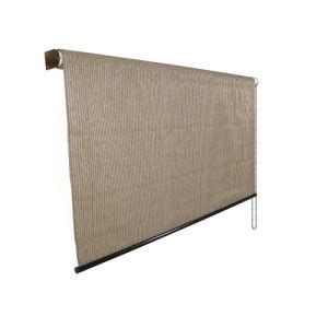 Coolaroo Exterior Roller Shade, 8 by 8-Feet, Walnut - Solar Blinds and ...