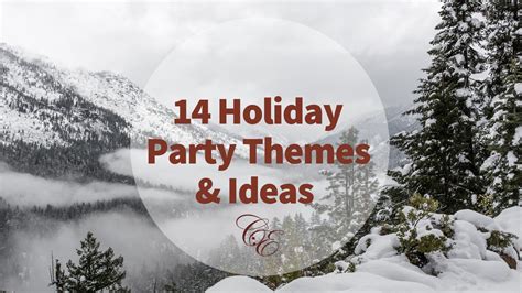 Here is a complete list of corporate holiday party themes for your next ...