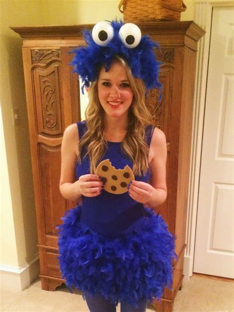 DIY cookie monster costume