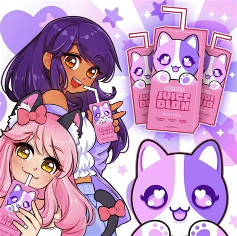 aphmau JUICE BLOX in 2024 | Aphmau, Aphmau characters, Aphmau wallpaper